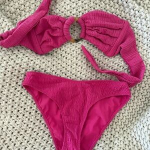 Montce Pink Bikini Set
